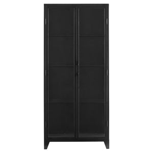 Hosta Cabinet Black 11383 Cyan Design