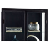 Hosta Cabinet Black 11383 Cyan Design