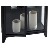 Hosta Cabinet Black 11383 Cyan Design