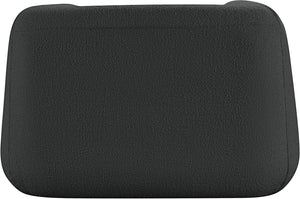 Abbington Black Boucle Fabric Chair 113Black-C Meridian Furniture