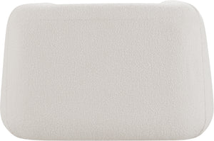 Abbington Cream Boucle Fabric Chair 113Cream-C Meridian Furniture
