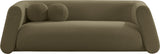 Abbington Olive Boucle Fabric Sofa 113Olive-S Meridian Furniture