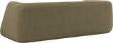 Abbington Olive Boucle Fabric Sofa 113Olive-S Meridian Furniture