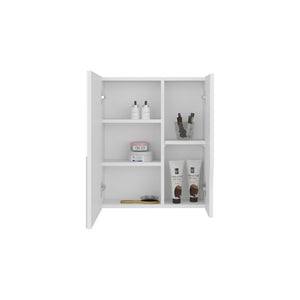 English Elm Laflin Mirrored Wall Cabinet Slim Modern Storage for Bathroom or Bedroom Accent B092P474476