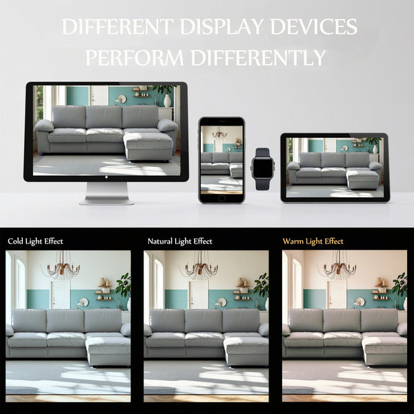 English Elm Fx-P20M-3S0-Gy Modern L-Shaped Sectional Sofa With Chaise & Ottoman – Cozy, Space-Saving Design! W576S00232