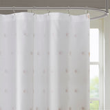 Madison Park Sophie Casual Shower Curtain MP70-7471 Blush