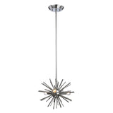 Starburst 12'' Wide 3-Light Mini Pendant