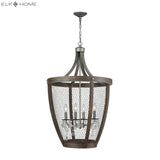 Renaissance Invention 23'' Wide 4-Light Chandelier - Weathered Zinc 1140-034 Elk Home