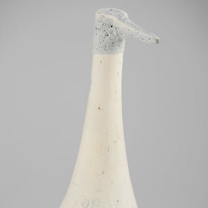 Egret Sculpture  Off-White 11405 Cyan Design