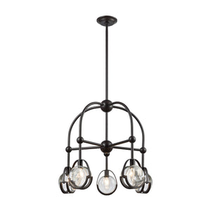 Focal Point 25'' Wide 5-Light Chandelier - Oil Rubbed Bronze 1141-062 Elk Home