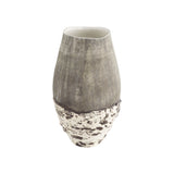 Calypso Vase Off White and Brown 11411 Cyan Design