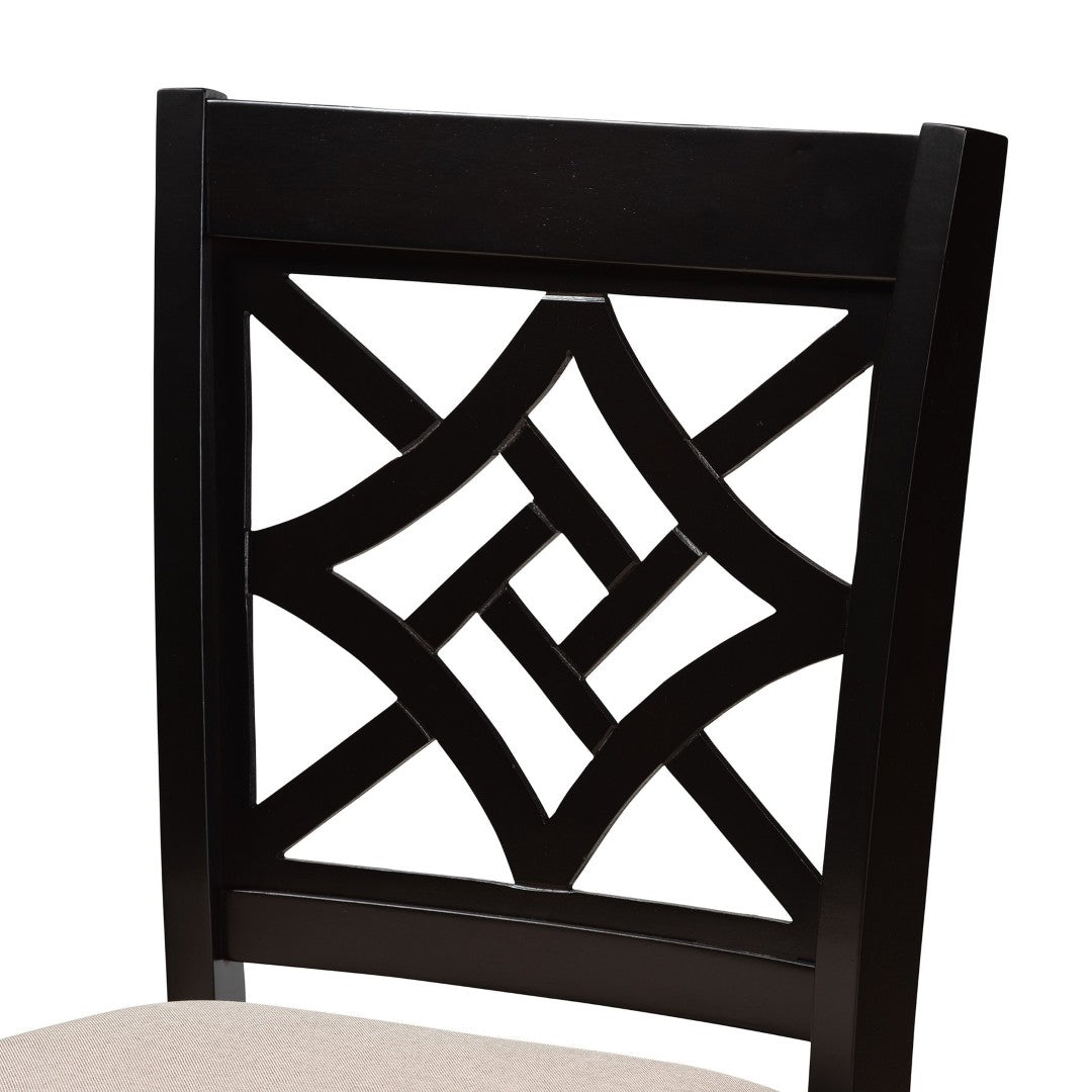 Baxton Studio Nicolette Counter Stool - Thumbnail 3