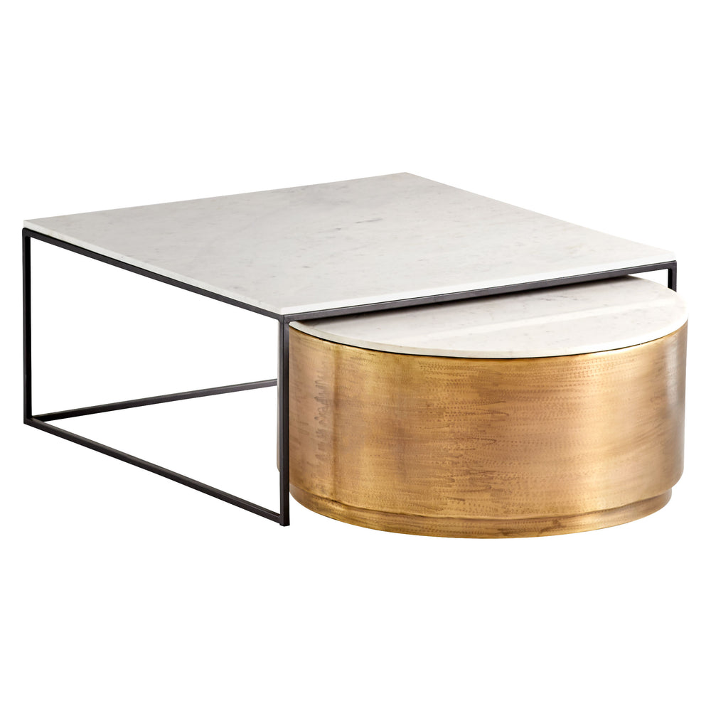 Nessman Nesting Tables Bronze and Black 11423 Cyan Design