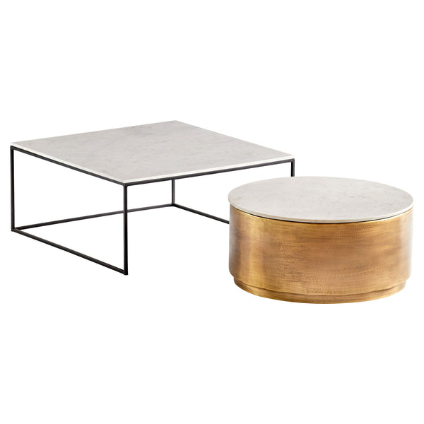 Nessman Nesting Tables Bronze and Black 11423 Cyan Design