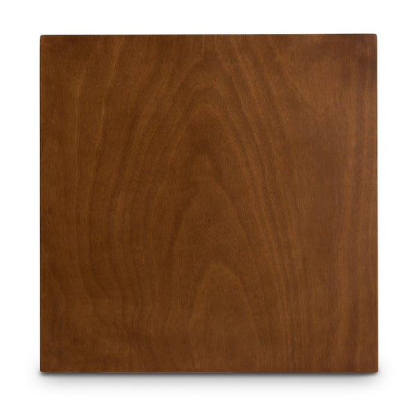 Baxton Studio Baxton Caron 5-Piece Walnut Brown Pub Set - Modern Design with Square Table & Comfortable Stools RH317P-Walnut-5PC Pub Set