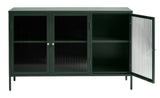 IDEAZ 1145UFDFirGreen Steel Sideboard Green & Golden 1145UFD