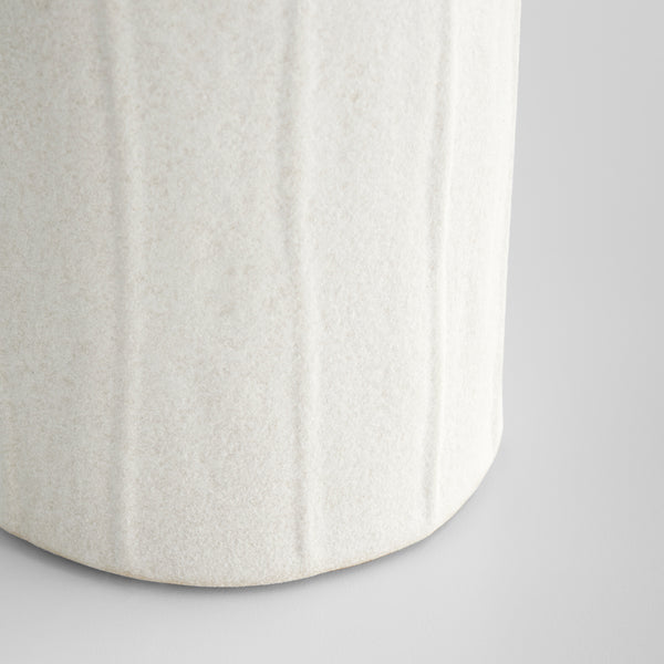 Astreae Cylinder Vase White 11466 Cyan Design