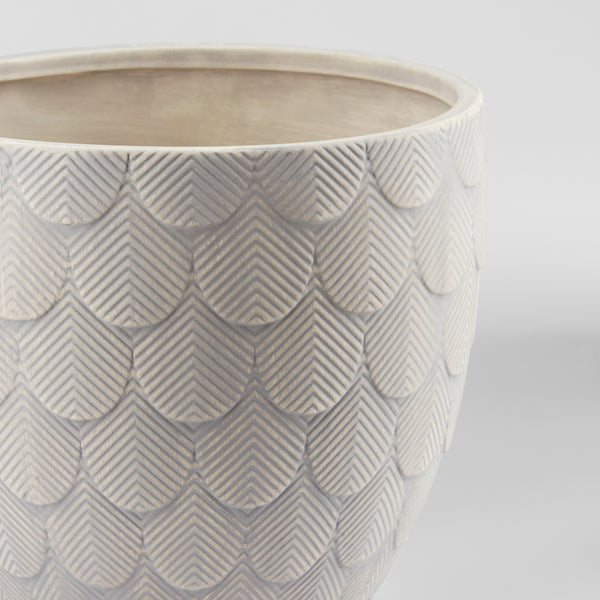 Nereus Planter Grey 11473 Cyan Design