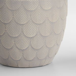 Nereus Planter Grey 11473 Cyan Design