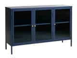 IDEAZ 1147UFDBlue Steel Sideboard Blue & Golden 1147UFD