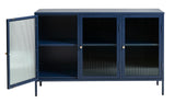 IDEAZ 1147UFDBlue Steel Sideboard Blue & Golden 1147UFD