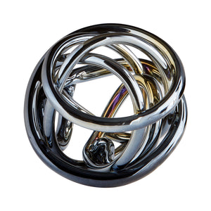 Fuso Sphere Iridescent 11492 Cyan Design