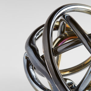 Fuso Sphere Iridescent 11492 Cyan Design