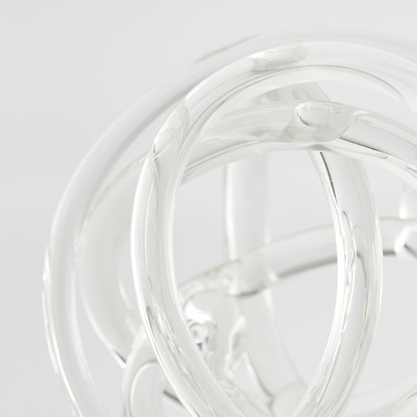 Knotty Sphere Clear 11494 Cyan Design