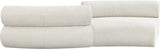 Bale Cream Chenille Fabric Modular Sofa 114Cream-S2B Meridian Furniture