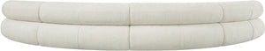 Bale Cream Chenille Fabric Modular Sofa 114Cream-S4A Meridian Furniture