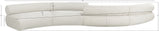 Bale Cream Chenille Fabric Modular Sofa 114Cream-S4B Meridian Furniture