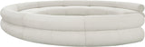 Bale Cream Chenille Fabric Modular Sofa 114Cream-S9A Meridian Furniture