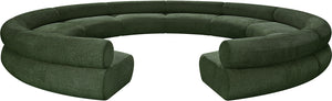 Bale Green Chenille Fabric Modular Sofa 114Green-S10A Meridian Furniture