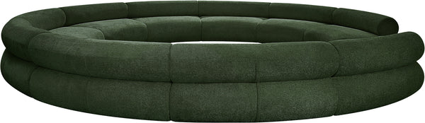 Bale Green Chenille Fabric Modular Sofa 114Green-S10A Meridian Furniture