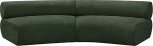 Bale Green Chenille Fabric Modular Sofa 114Green-S2A Meridian Furniture