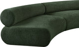 Bale Green Chenille Fabric Modular Sofa 114Green-S2A Meridian Furniture