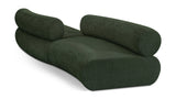 Bale Green Chenille Fabric Modular Sofa 114Green-S2B Meridian Furniture