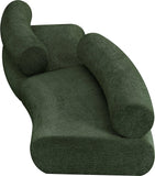 Bale Green Chenille Fabric Modular Sofa 114Green-S2B Meridian Furniture