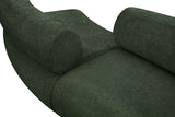 Bale Green Chenille Fabric Modular Sofa 114Green-S2B Meridian Furniture