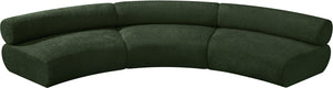Bale Green Chenille Fabric Modular Sofa 114Green-S3A Meridian Furniture
