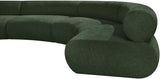 Bale Green Chenille Fabric Modular Sofa 114Green-S4A Meridian Furniture