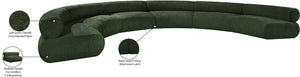 Bale Green Chenille Fabric Modular Sofa 114Green-S6A Meridian Furniture