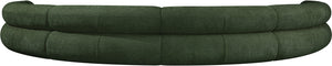 Bale Green Chenille Fabric Modular Sofa 114Green-S6A Meridian Furniture