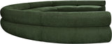 Bale Green Chenille Fabric Modular Sofa 114Green-S7A Meridian Furniture