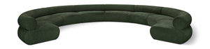 Bale Green Chenille Fabric Modular Sofa 114Green-S8A Meridian Furniture