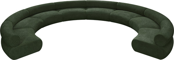Bale Green Chenille Fabric Modular Sofa 114Green-S8A Meridian Furniture
