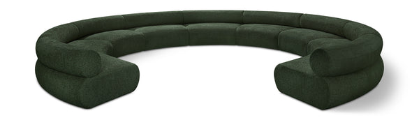 Bale Green Chenille Fabric Modular Sofa 114Green-S9A Meridian Furniture