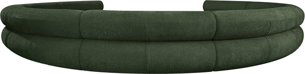 Bale Green Chenille Fabric Modular Sofa 114Green-S9A Meridian Furniture