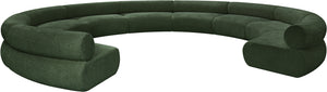 Bale Green Chenille Fabric Modular Sofa 114Green-S9A Meridian Furniture
