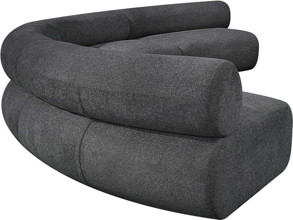 Bale Grey Chenille Fabric Modular Sofa 114Grey-S4A Meridian Furniture